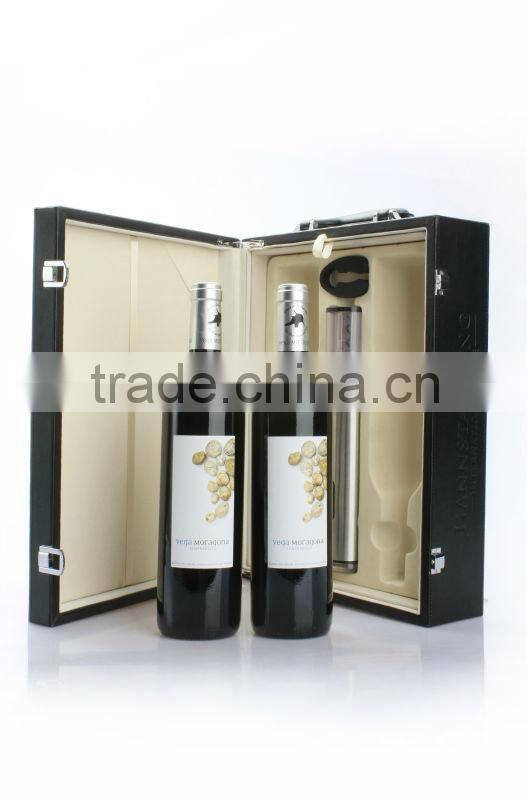 Latest wooden wine gift box design 2013