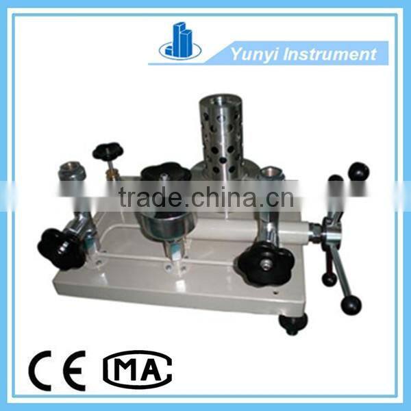 YS-6 YS-60 YS-250 YS-600 Dead weight tester pressure gauge calibrator