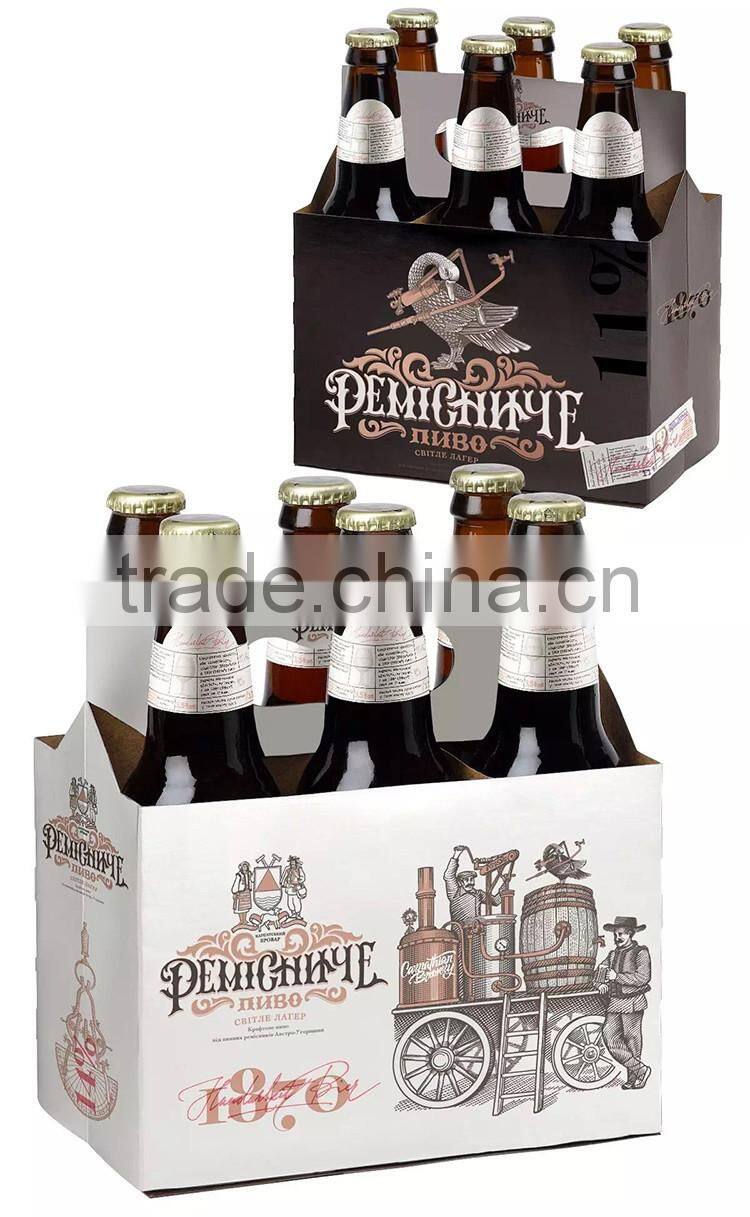 Paper Material and Recyclable Feature clear wine glass packing box