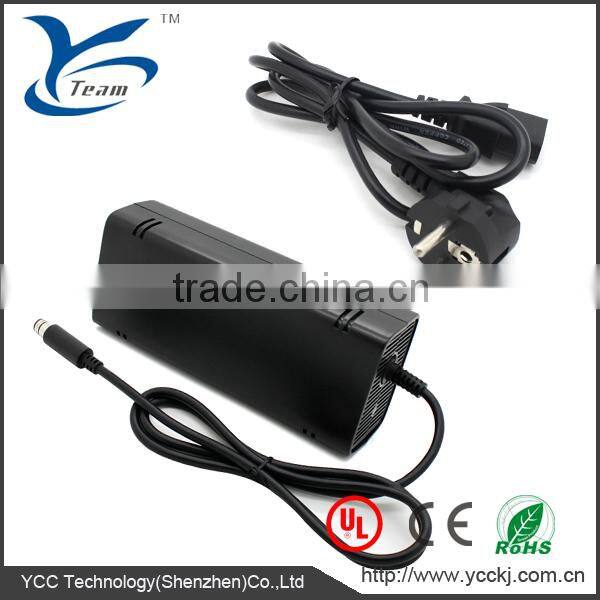 For xbox360 E console ac power adapter ac power adapter 12v 1250ma