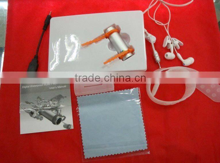 2012 high quality waterproof mp3 4gb
