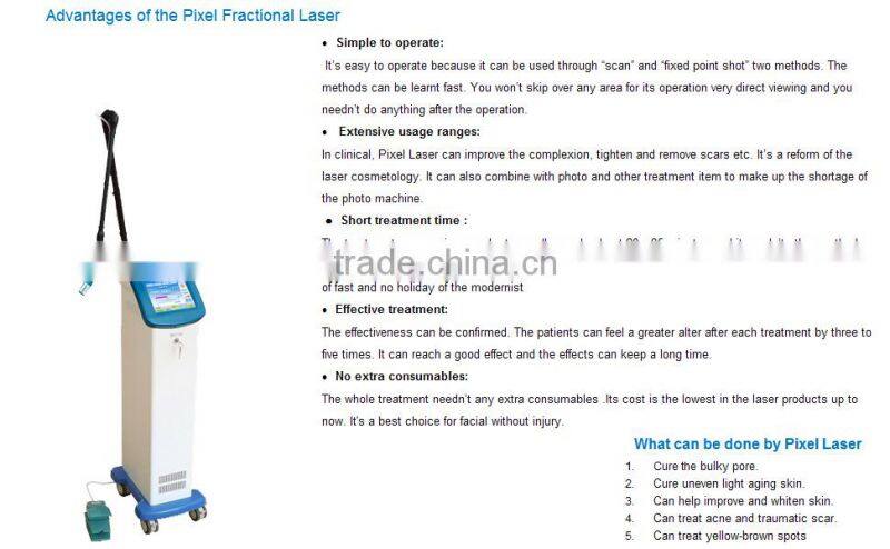 CO2 pixel laser for beauty salon/ Pixel laser /Pixel laser Co2 machine