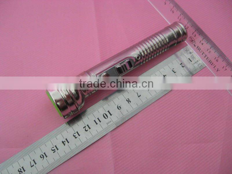 battery metal led mini torch