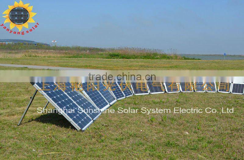 80W Folding solar panel kit/Portable solar kit/Folding kit