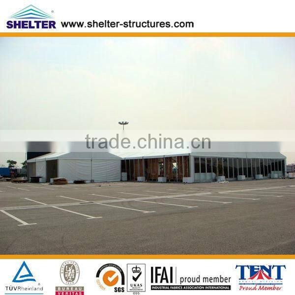 20x35m Solid Glass Wall Marquee Tent