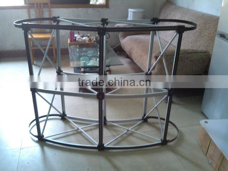 aluminium counter table pop up counter table system