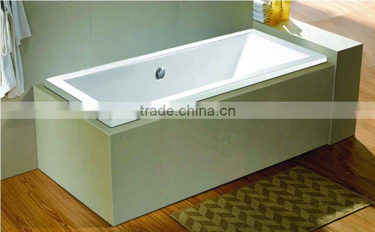 SUNZOOM UPC/cUPC certified european soaking tubs, rectangular corner bathtub, quality bathtub