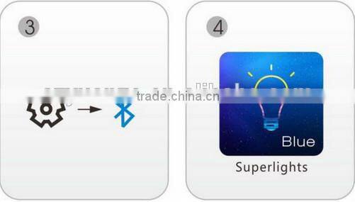 2015 new smart led light CE RoHs certificated LED smart light