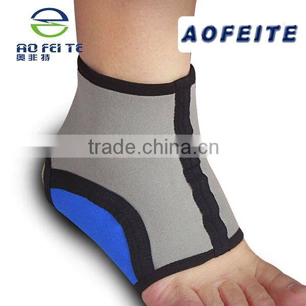 hot new products for 2016 aofeite sport open heel protective neoprene waterproof ankle support shoes