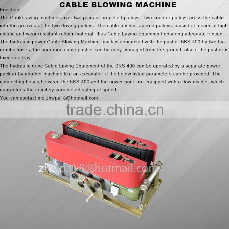Best quality Cable conveyers cable blowing machine