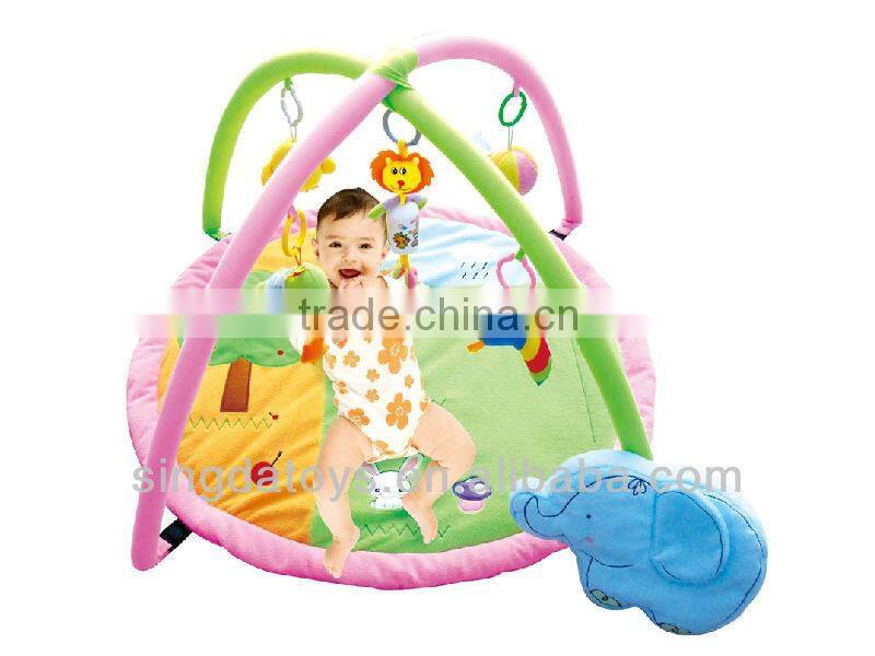 Nice cow shape popular for baby kids play mat