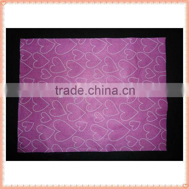 Printed kitchen dish cloth, dish washing cloth