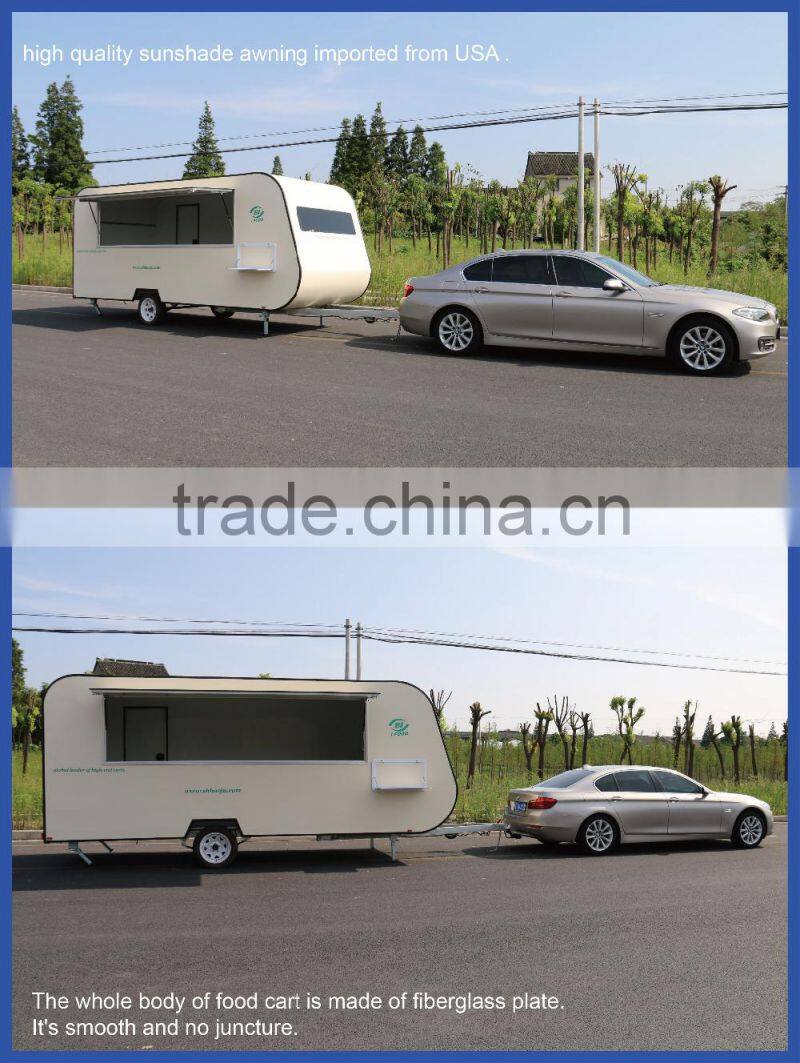 2015 HOT SALES BEST QUALITY outdoor food kiosk breakfast food kiosk mobile restaurant kiosk