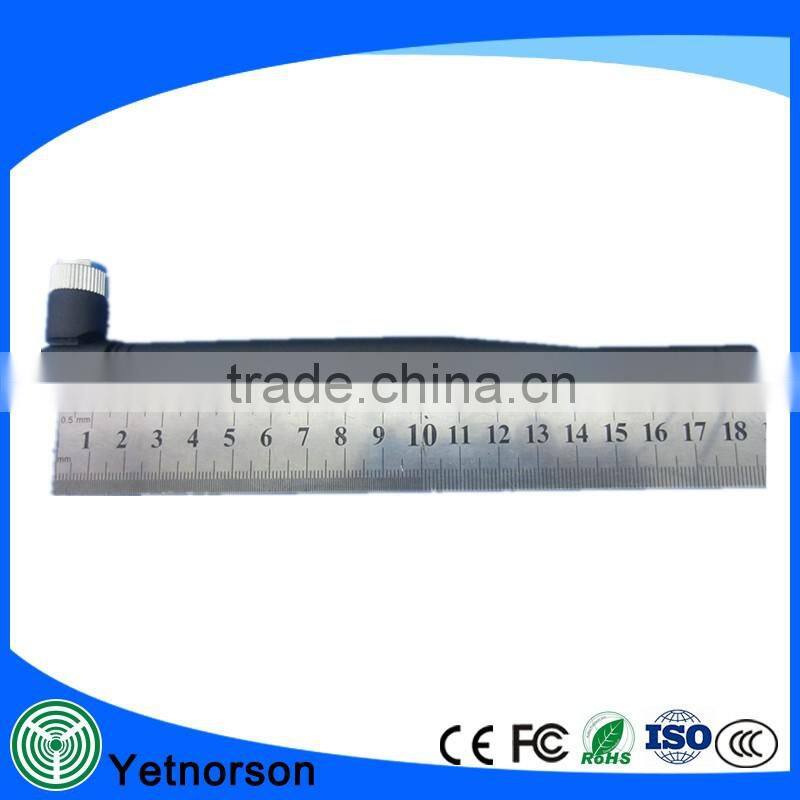 factory supply 868MHz rubber duck high gain 868MHZ antenna with SMA connector