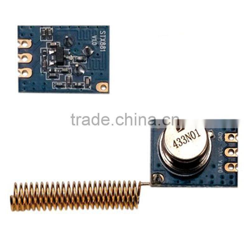 low cost rf wireless ASK Transmitter Module STX881