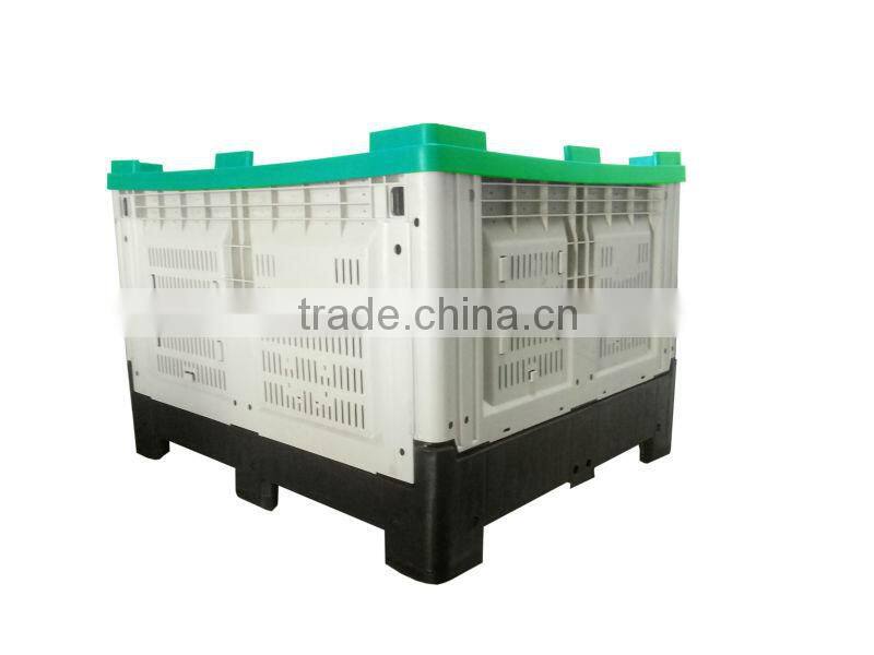 Collapsible fruit picking bin