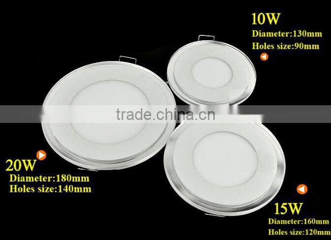 square Glass Panel light