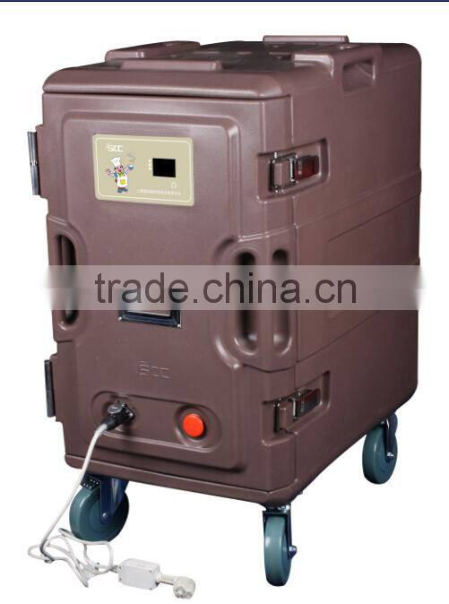 116 ltr Coffee Color Insulated Heated Storage Cabinets