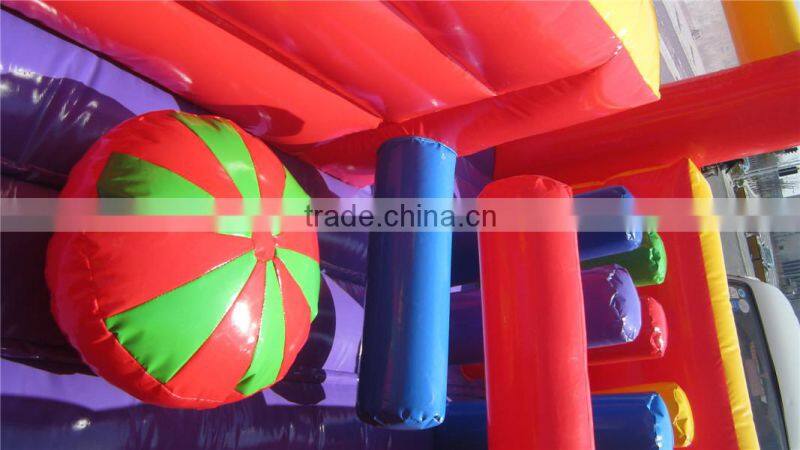 Kids Inflatable Sports Obstacle Course for Sale