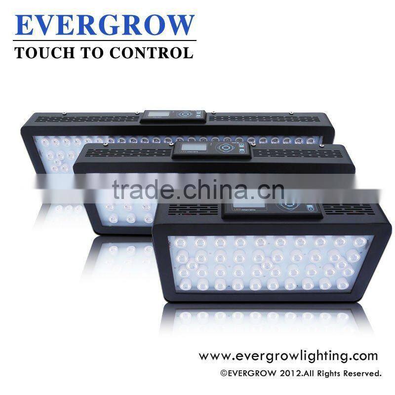 Touch Control 120W Auto Dimming Pendent LED Aquarium Lamps for Marine Coral Reef Tank