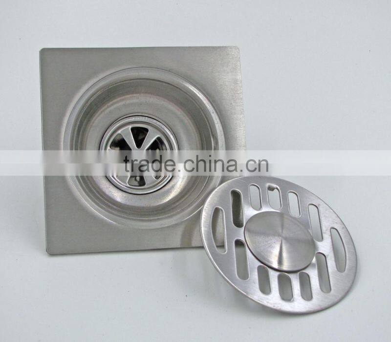 stainless steel grid floor drain shower drain
