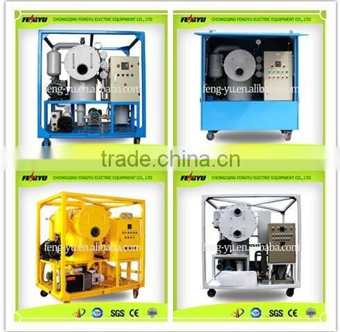 Portable transformer oil filter machine
