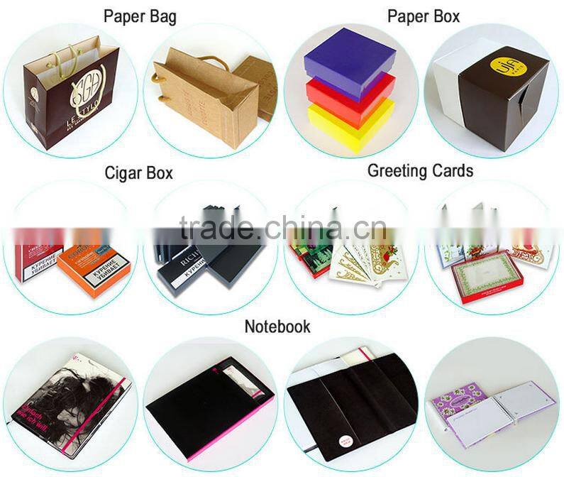 2016 New Fancy Recyclable Custom Logo Printed Kraft recycle paper bag