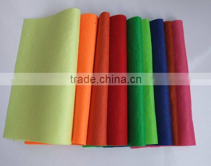 Fashionable color needle felt