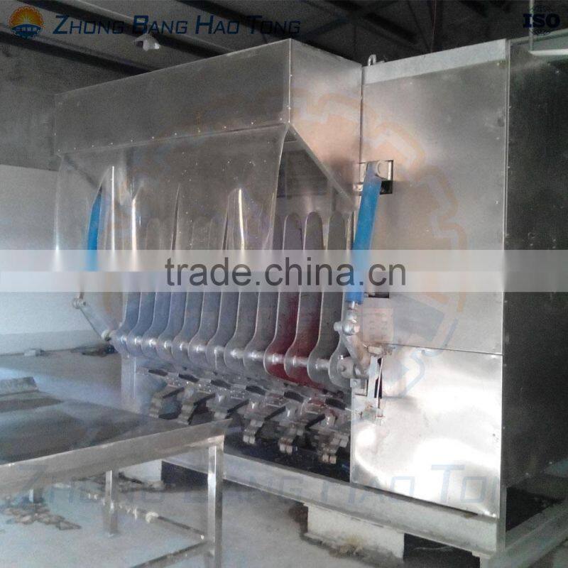pig head scalding machine for pig slaughterhouse by product processing room