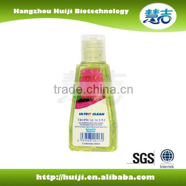60ml moisturizing anbacteiral pocket hand sanitizer