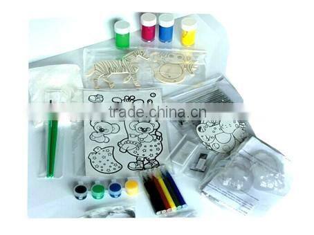 Giant Art Jar Kids Craft Bucket Supplies Classroom Kit Project Birthday