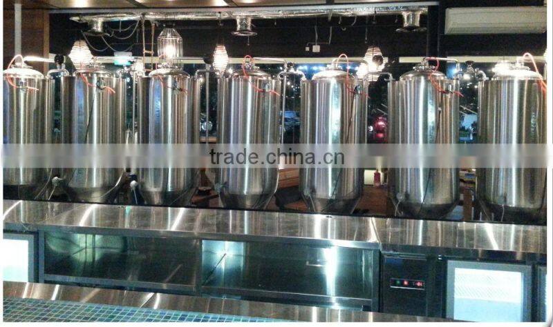 100L draught brewery system, microbrewery equipment