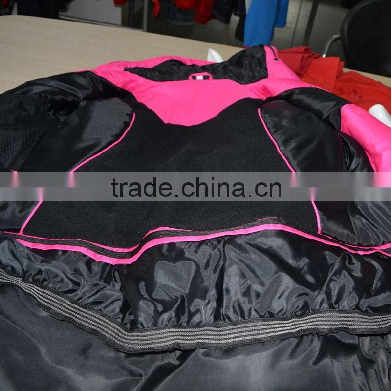 Custom Women Pink Nylon One Piece Snowboard Suit