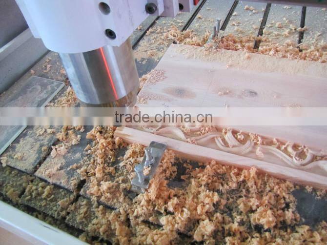 multi head 4 axis cnc machine 3mm carbon steel cutter wood cutter good price