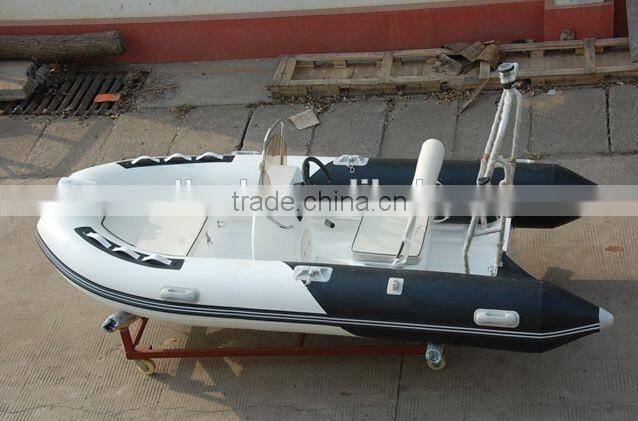 small rib boat rigid inflatable hypalon boat