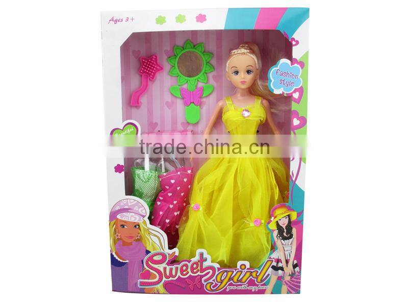 WW3607956 Lovely movable hand 11 inch toys cheap girls toys