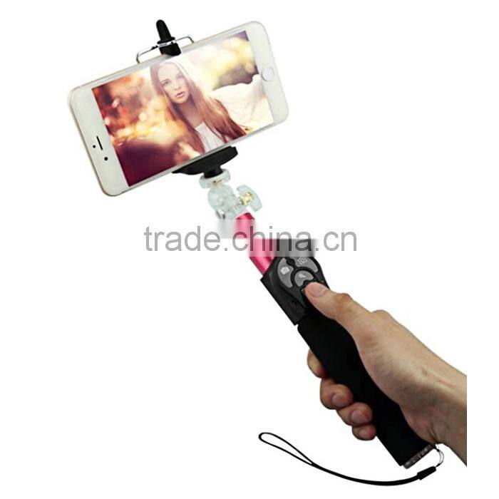Extendable Selfie Stick Handheld Monopod +Remote Shutter Control +Phone holder for Android Phones