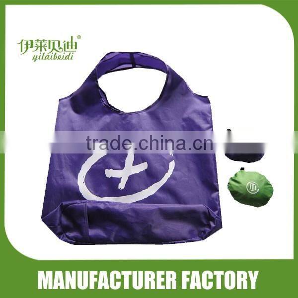 Ball-shaped foldable shopping bag