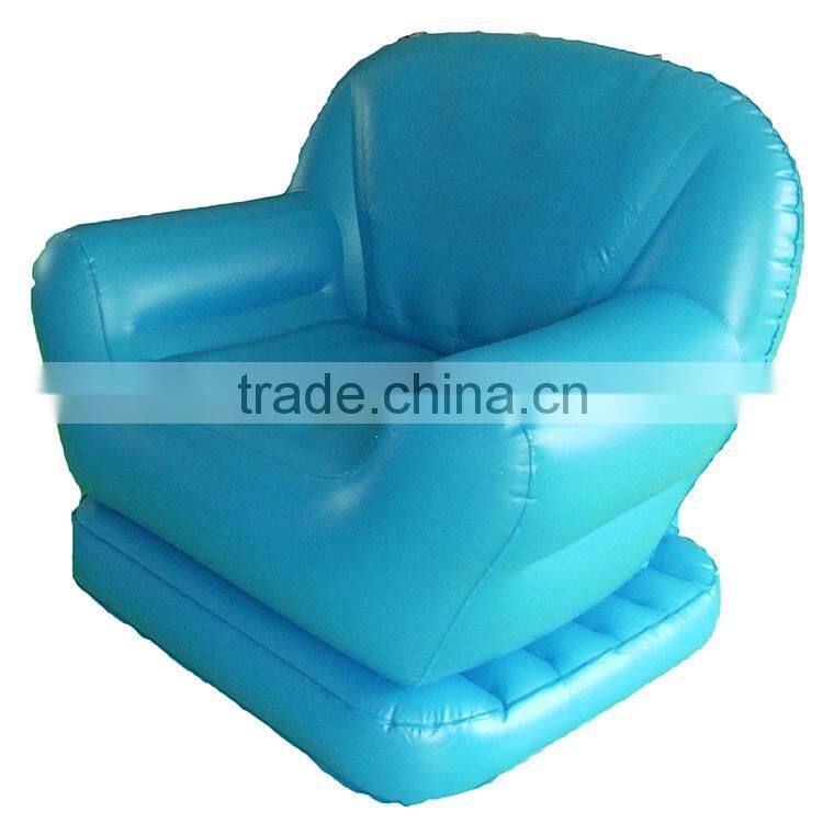 custom kids inflatable sofa chair, green kids inflatable sofa furniture