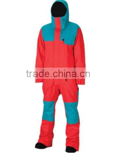 2014 Ski outdoor jackets one piece snow suits adults cheap ski clothes