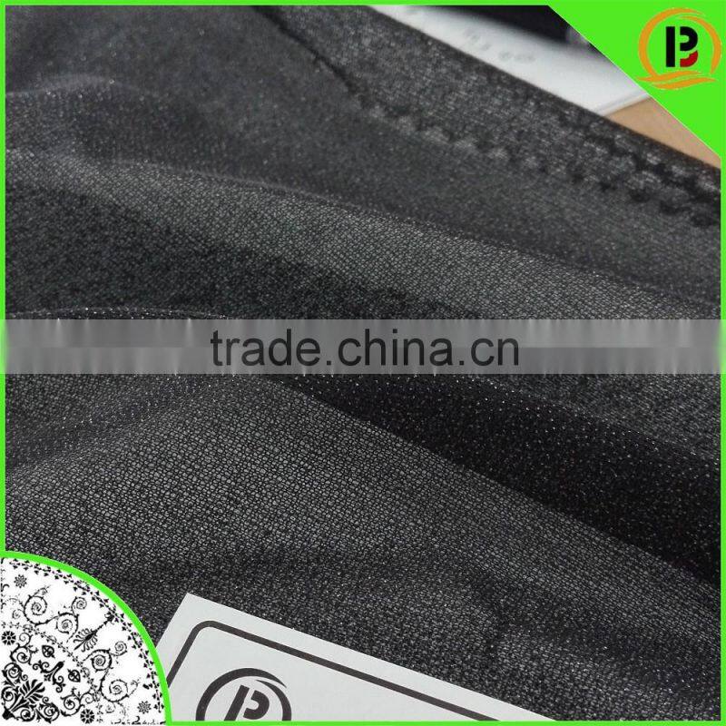 Knitted fusing woven interlining/PA double-dot woven interlining Tube/Jacquard/good price Circular Knitting Interlining