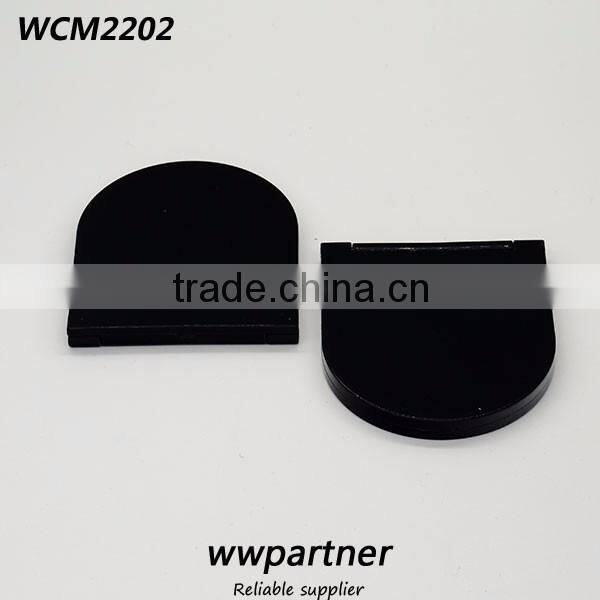 Custom half round double side mini mirror