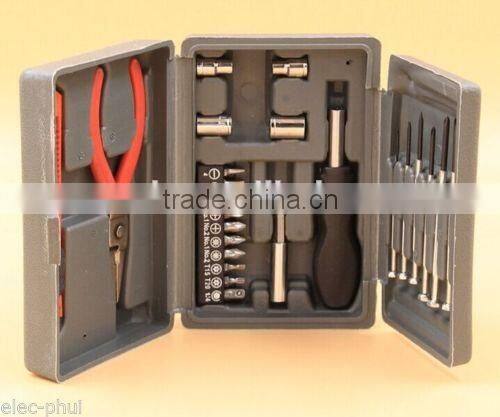 24 PCS single forceps portable combination screwdriver set of knife sets