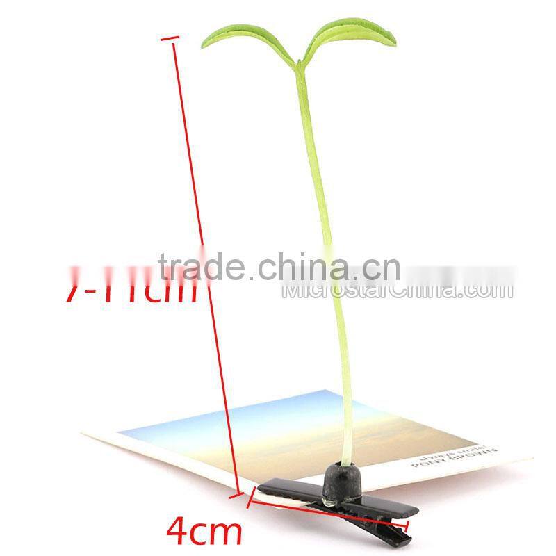 Wholesale Funny Bean Sprout Hairpins Antenna Hairpins/Hair Clips