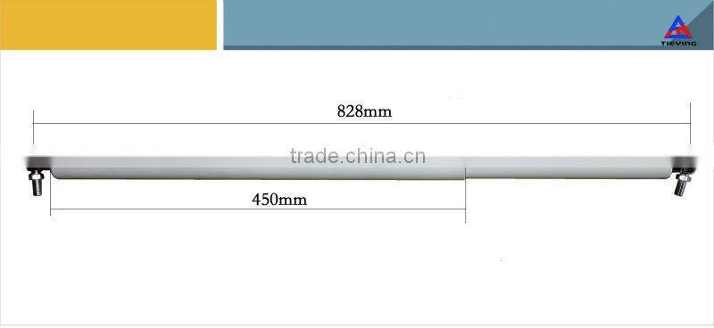 Gas spring with dustproof boot YQ10/28-330-828(a-a)0
