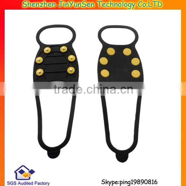 anti-slip ice grips rubber cleat for ice snow shoes