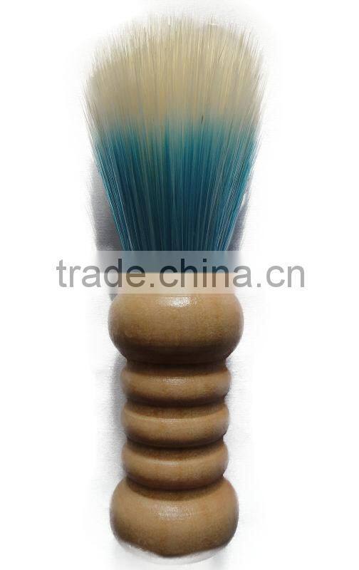 Wooden shaving brush