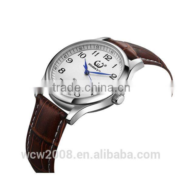 unisex watch brands chinese leather strap watch minimalist