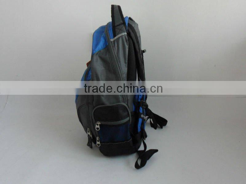 Polyester 600D Promotion School Bag Fashion Backpack School Hiking Backpack