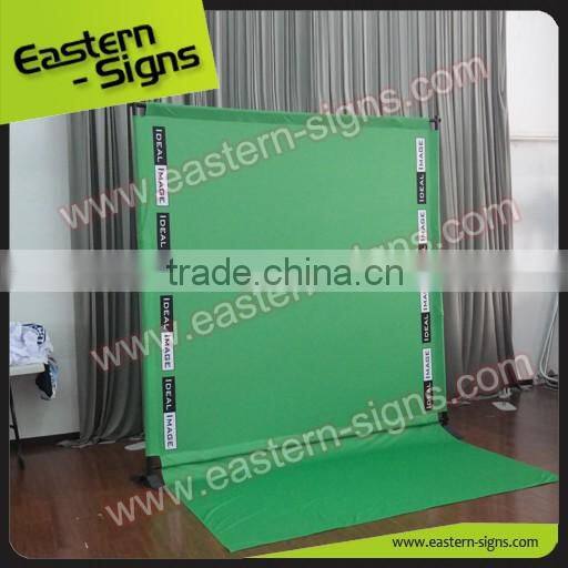 Adjustable Muslin Green Portable pop up photography backdrop